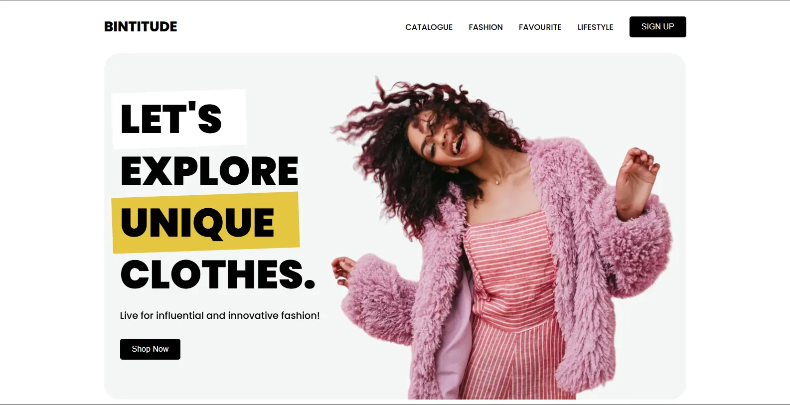 Bintitude Website – Strategy & Design